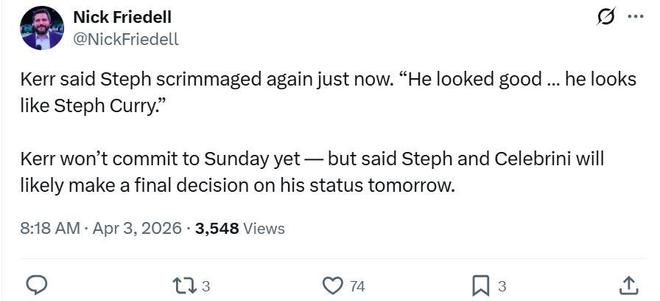 库里复出倒计时 勇士交易野心曝光