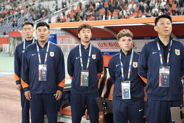 山东泰山1-1上海海港，宿茂臻赛后发布会分析战